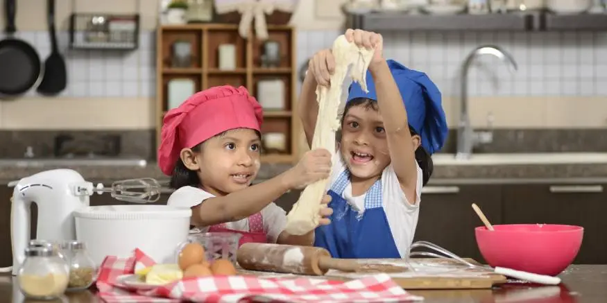 teaching kids to cook