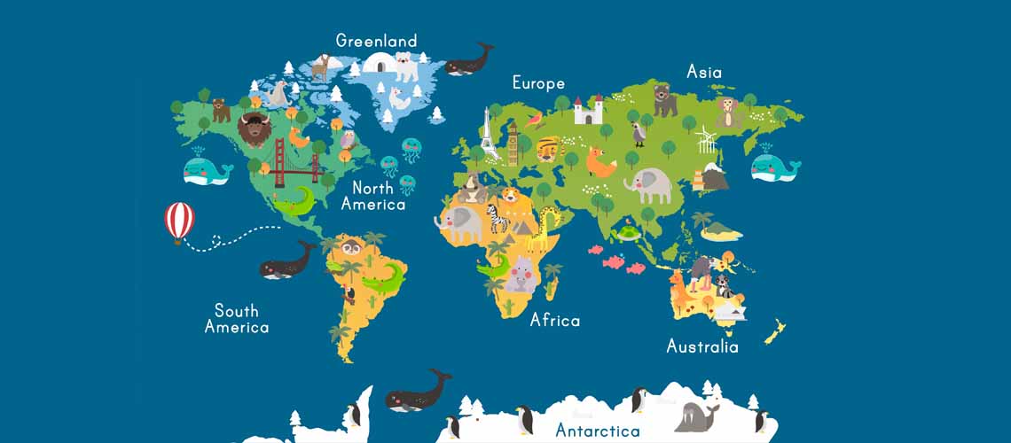 Introduction to the 7 Continents of the World for Kids