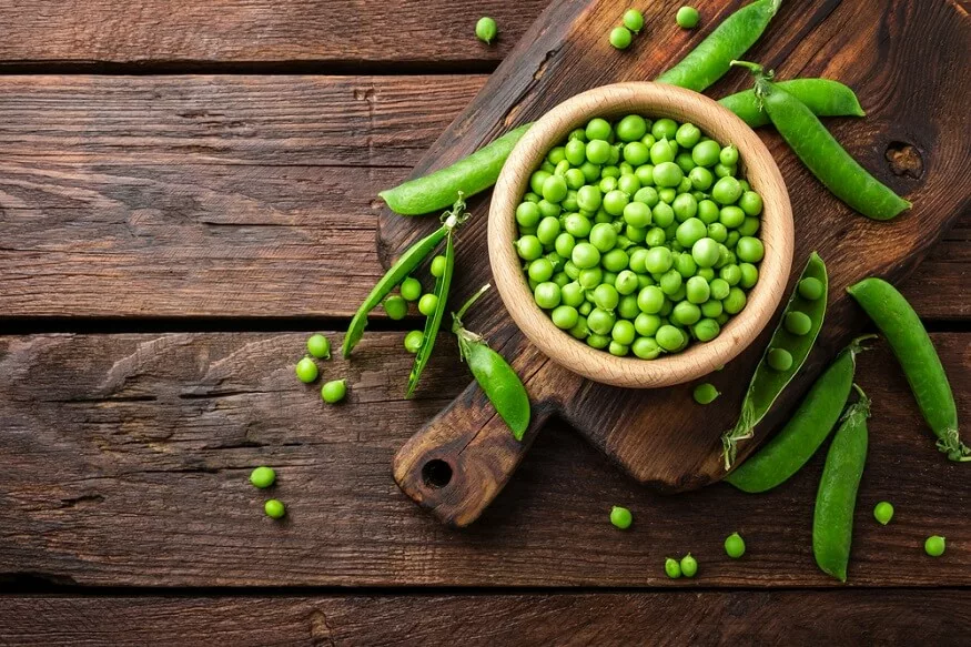 nutritional value of peas